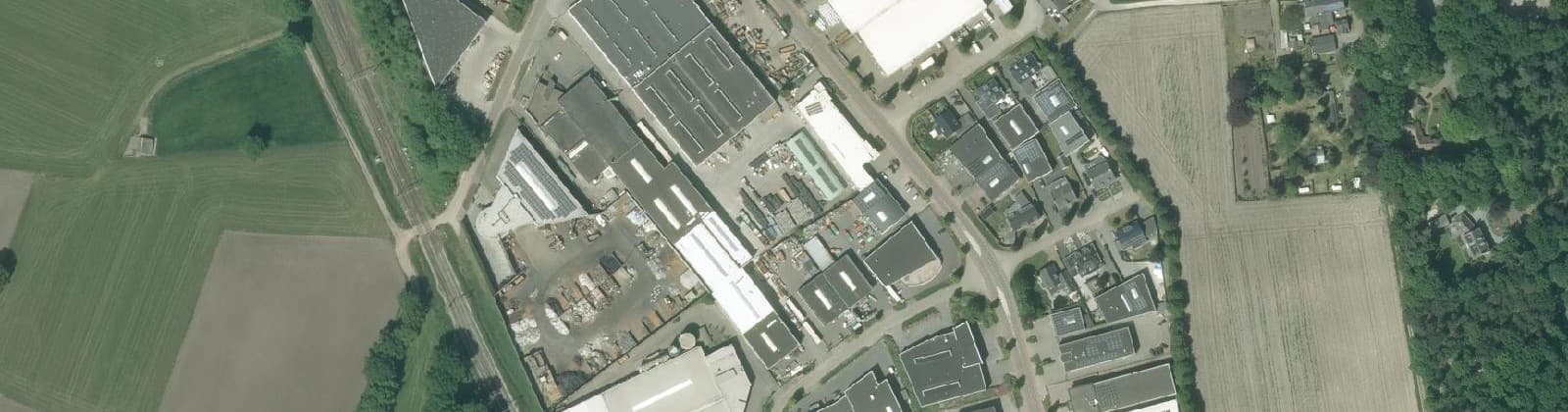 Luchtfoto van De Poortmannen