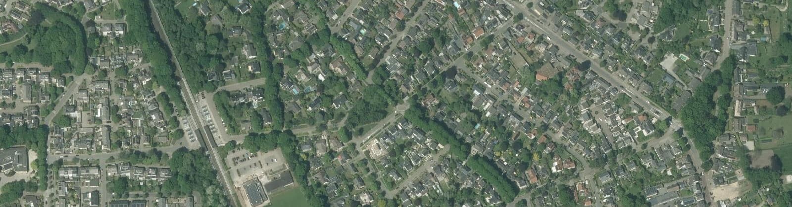 Luchtfoto van Weibossen