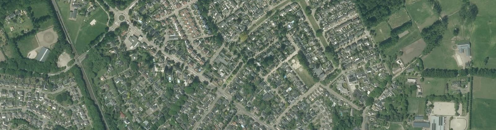 Luchtfoto van Engelse Tuin