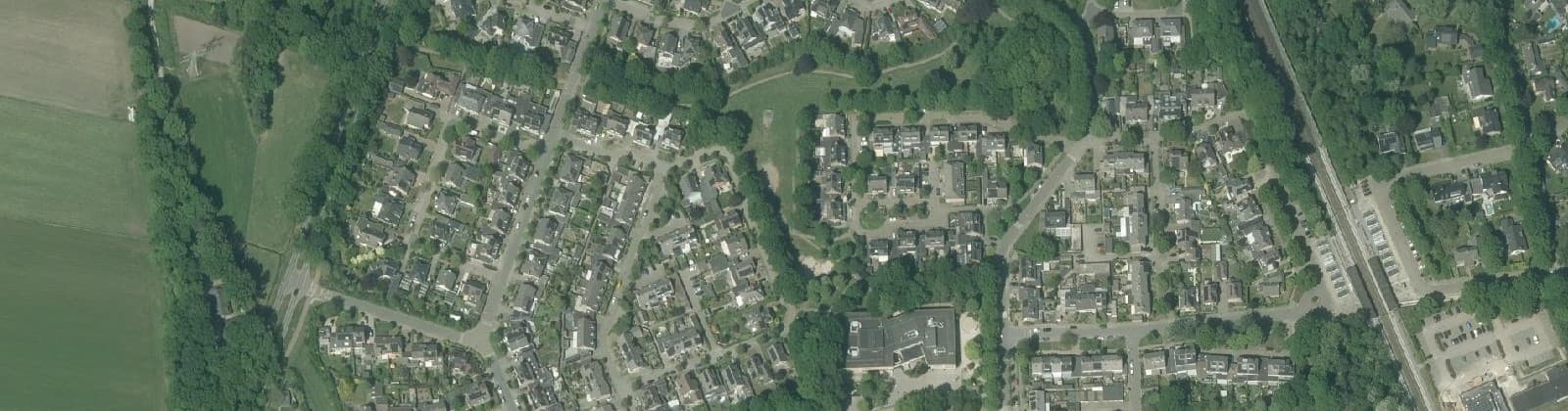 Luchtfoto van Nieuwe Hoeven Noord