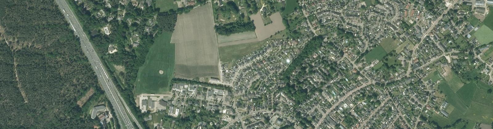 Luchtfoto van Breedvennen