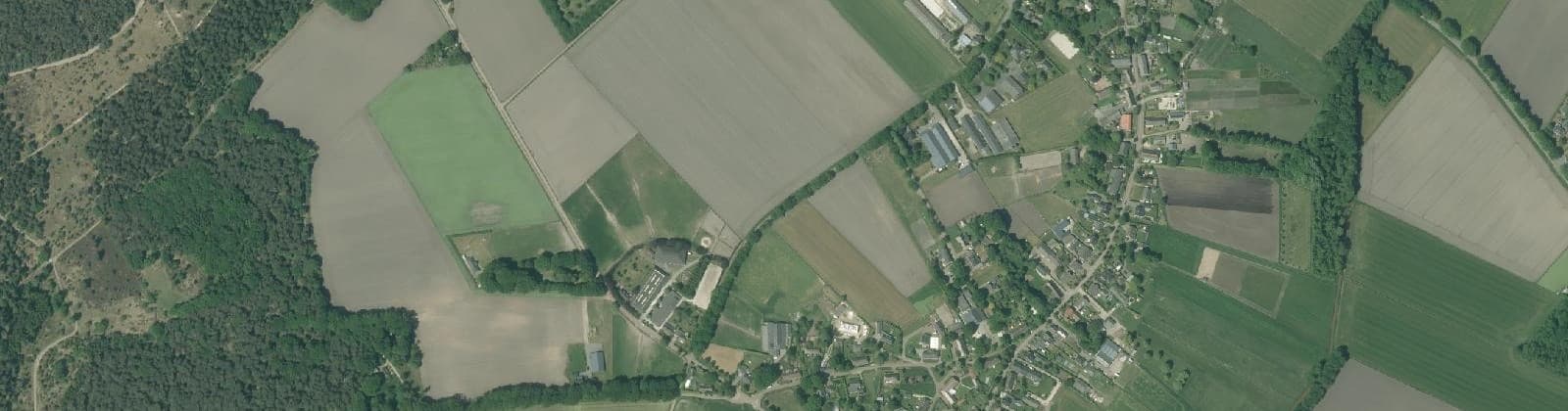 Luchtfoto van Leenderstrijp