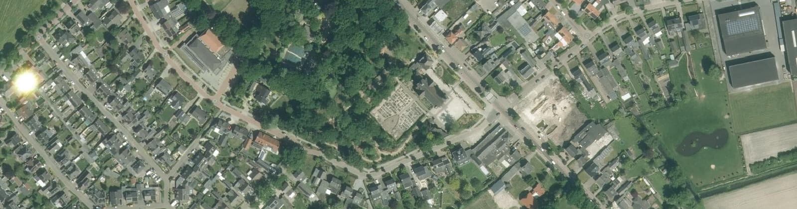 Luchtfoto van Mariahout