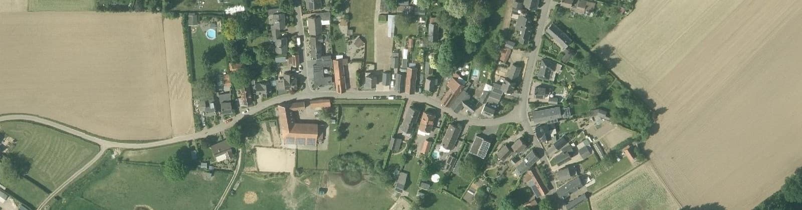 Luchtfoto van Reutje