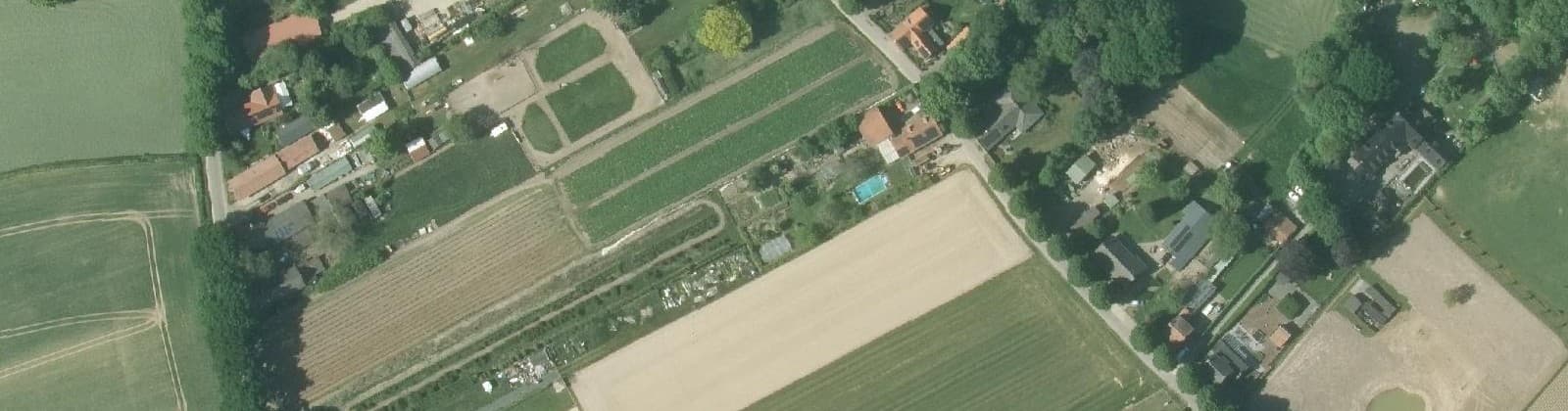 Luchtfoto van Varst