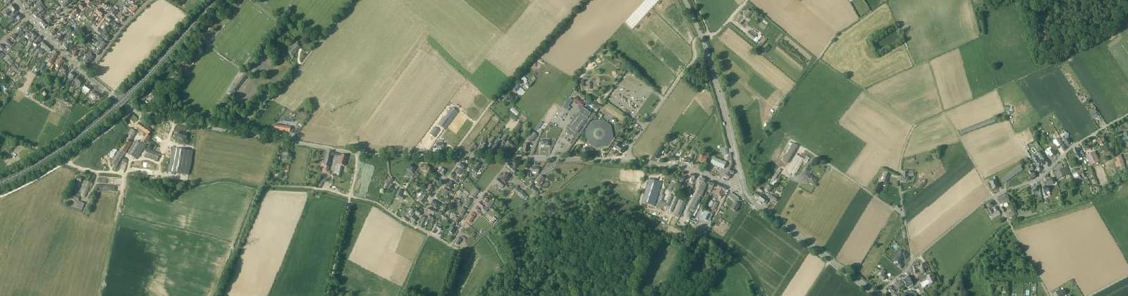 Luchtfoto van Borg