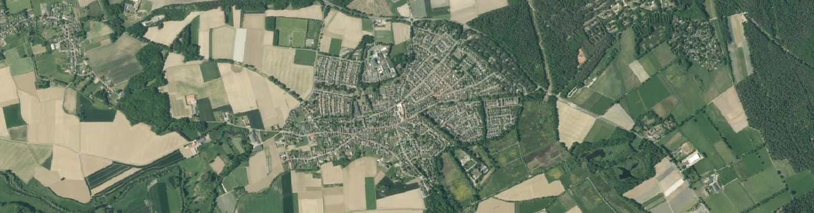 Luchtfoto van Herkenbosch