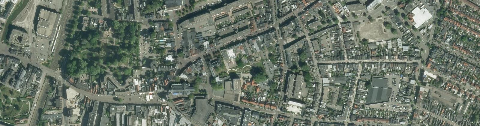 Luchtfoto van Centrum-Oud