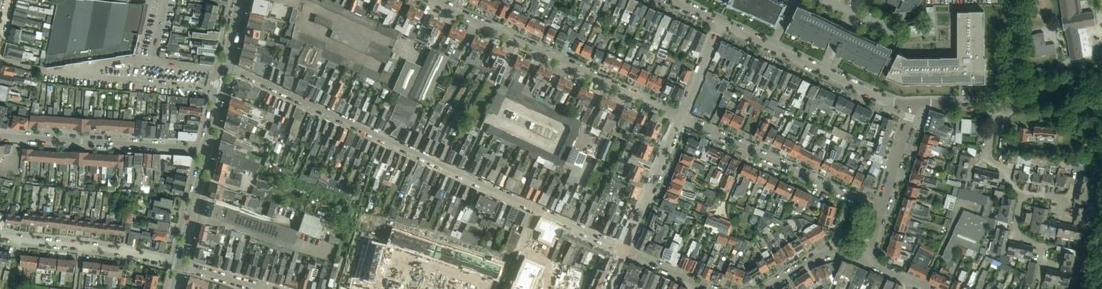 Luchtfoto van Sint Josephbuurt