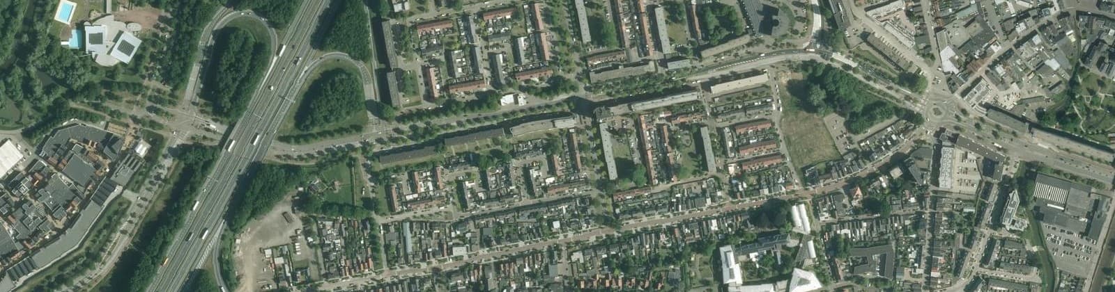 Luchtfoto van Herreweg