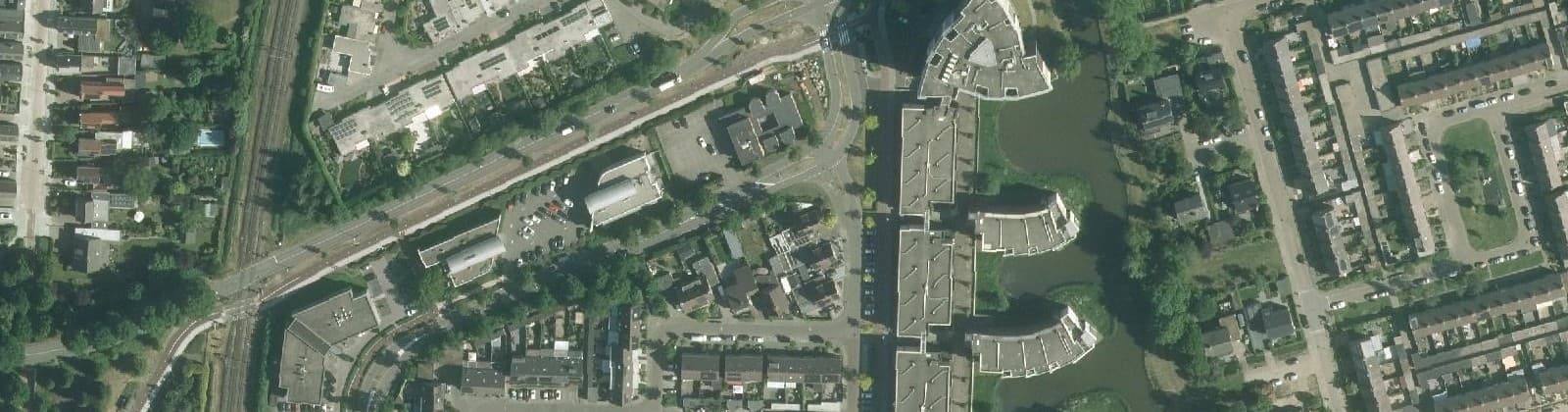 Luchtfoto van De Krogten
