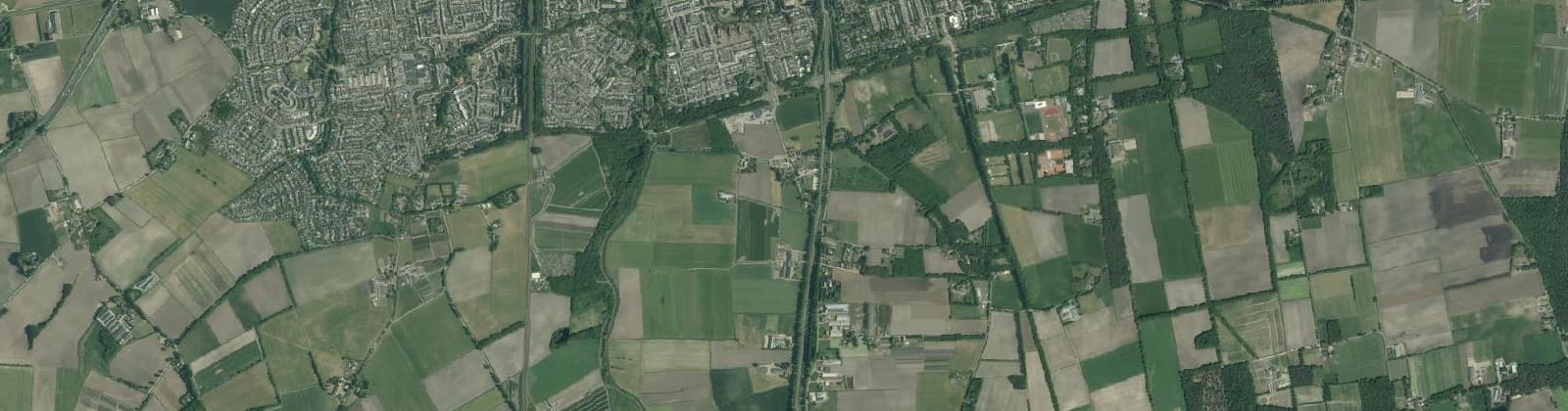 Luchtfoto van Borteldonk
