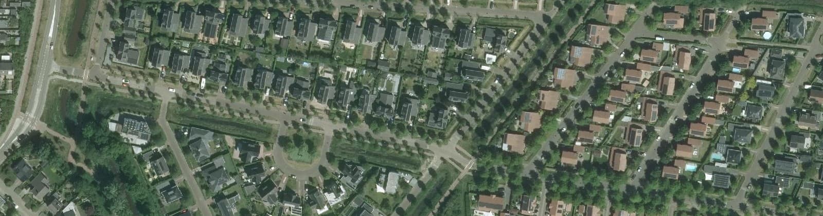 Luchtfoto van Landerije