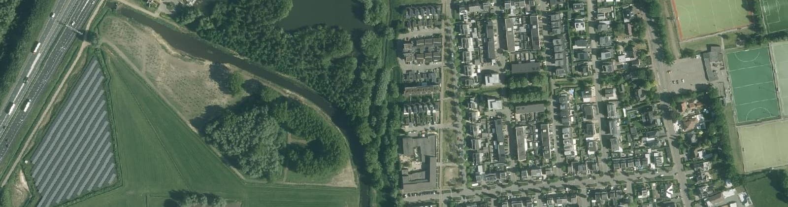 Luchtfoto van Weihoek-Oost