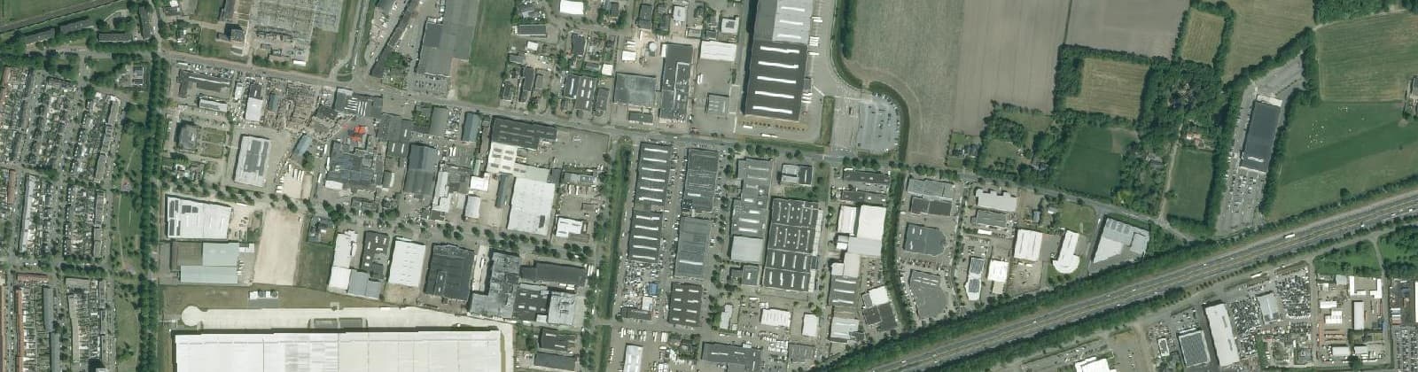 Luchtfoto van Majoppeveld-Noord