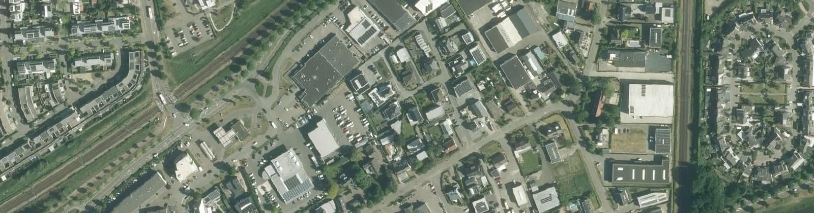Luchtfoto van Vijfhuizenberg