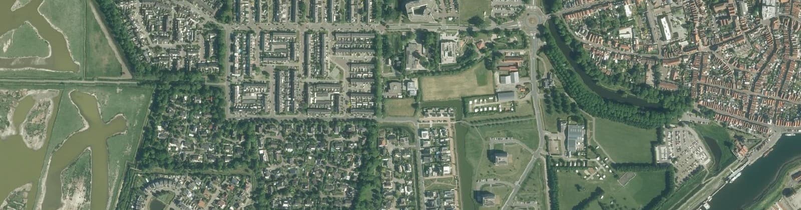 Luchtfoto van Poortambacht