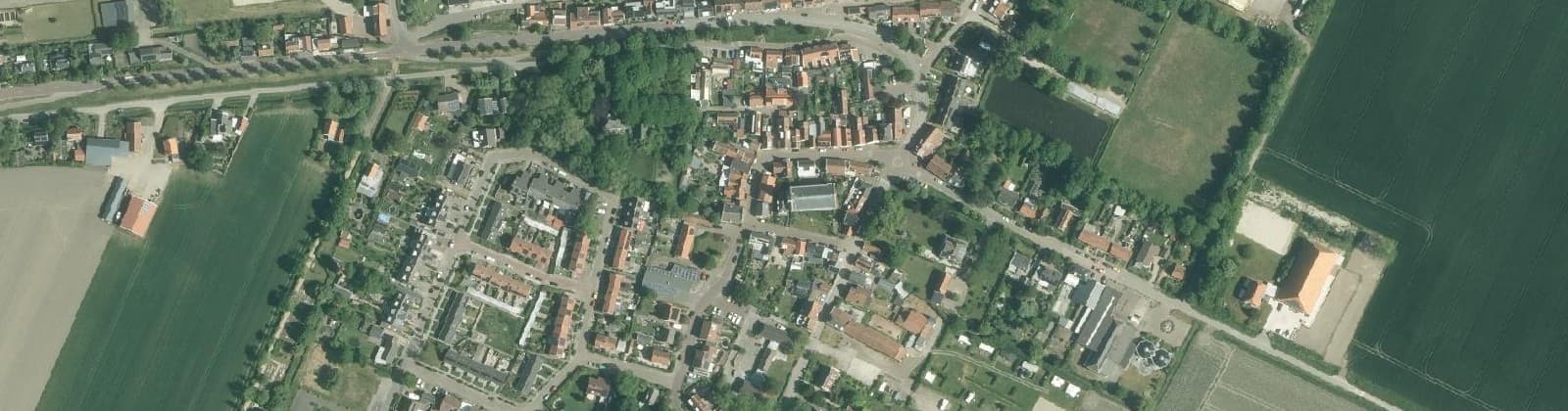 Luchtfoto van Zonnemaire