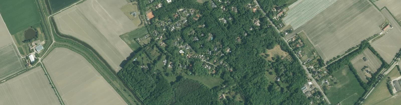 Luchtfoto van Schuddebeurs