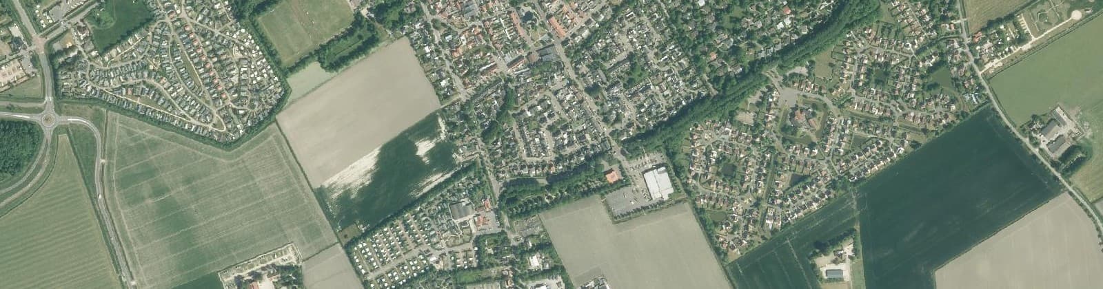 Luchtfoto van Scharendijke