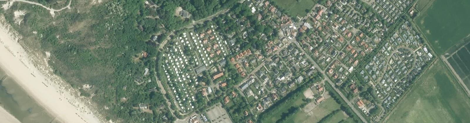 Luchtfoto van Westenschouwen