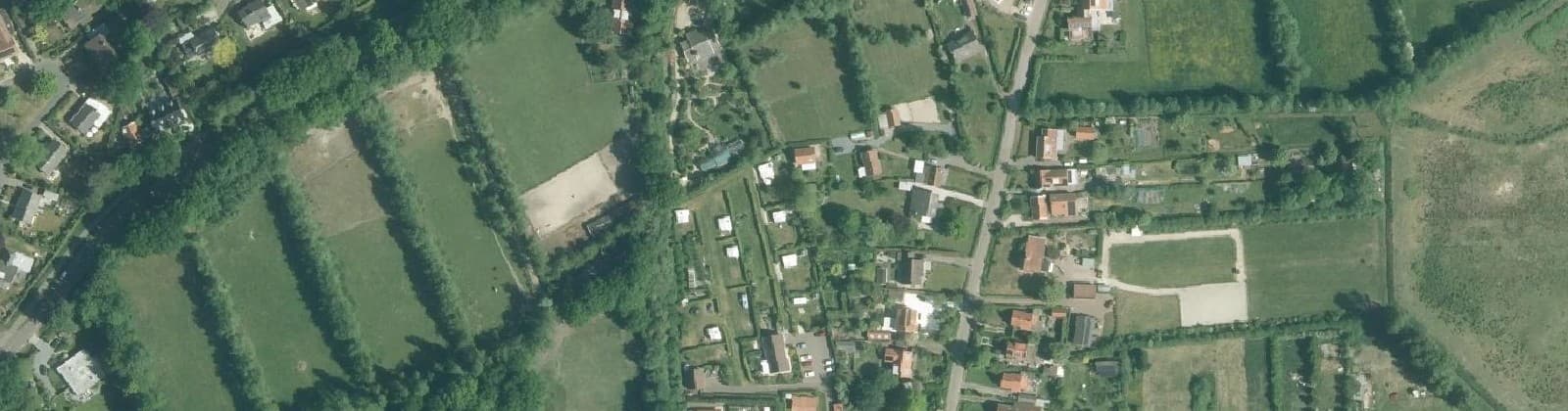 Luchtfoto van Kloosterweg en omgeving