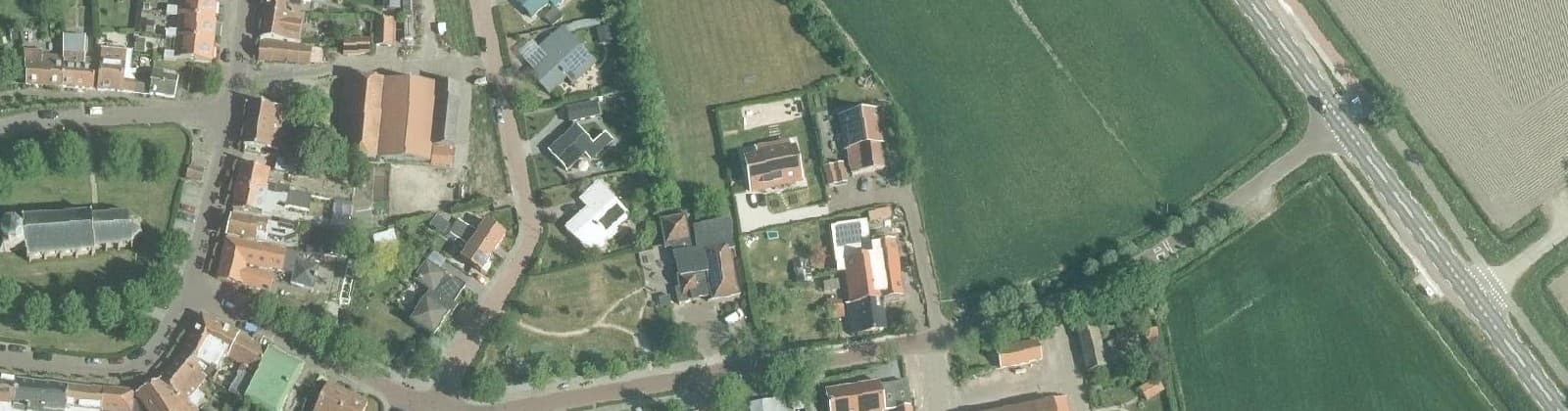 Luchtfoto van Noordwelle