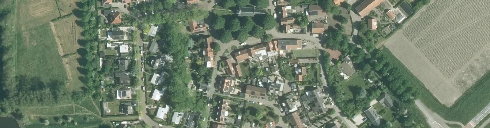 Luchtfoto van Serooskerke