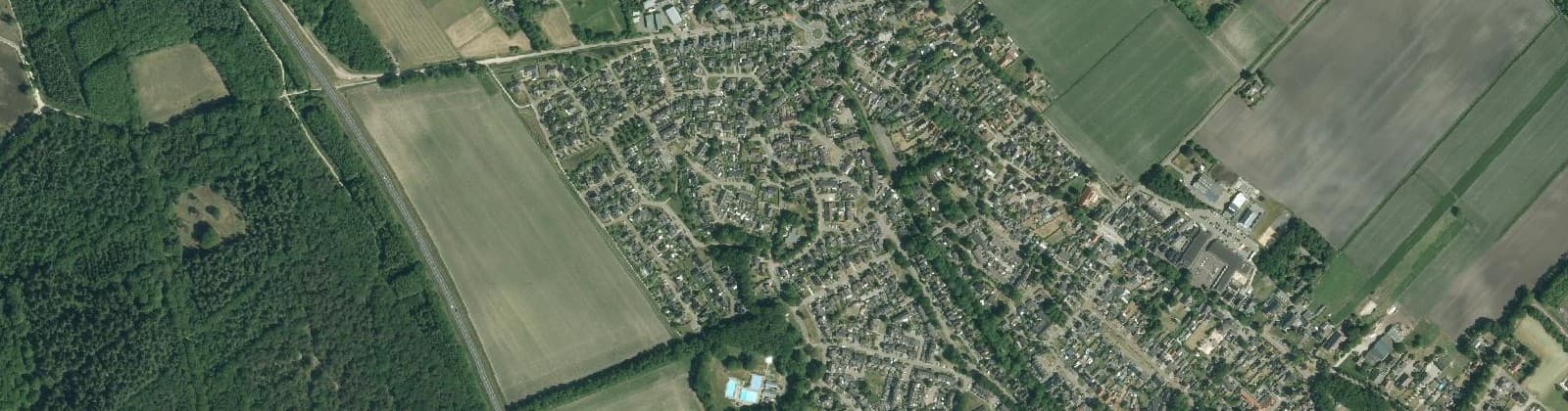 Luchtfoto van Annen