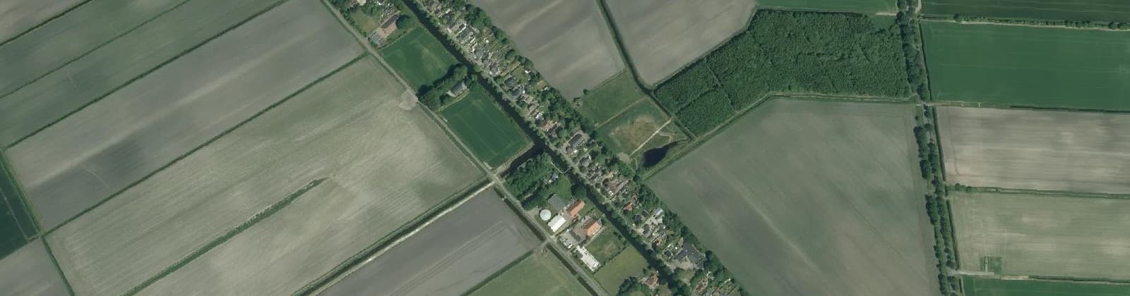 Luchtfoto van Annerveenschekanaal