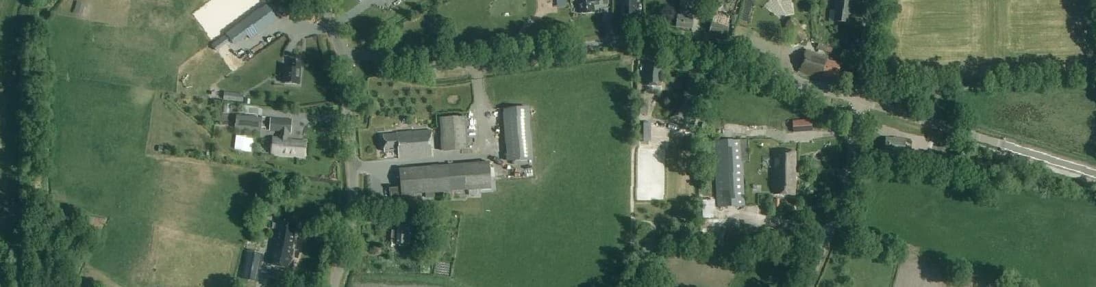 Luchtfoto van Amen