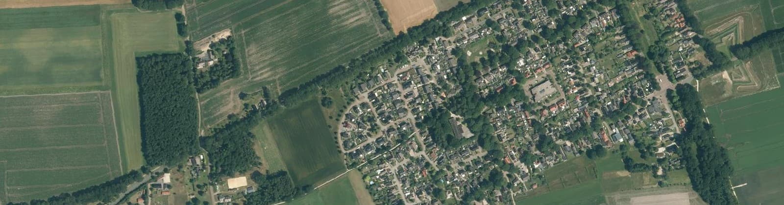 Luchtfoto van Valthe