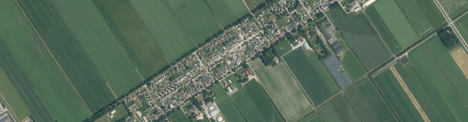 Luchtfoto van 2e Exloërmond West