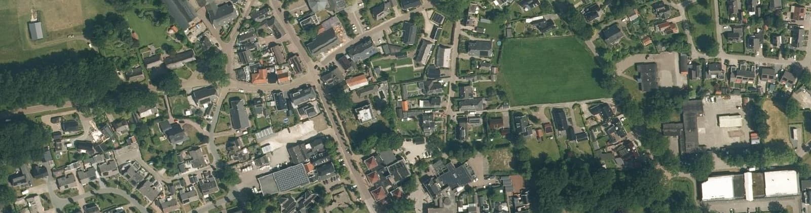 Luchtfoto van Oud Borger