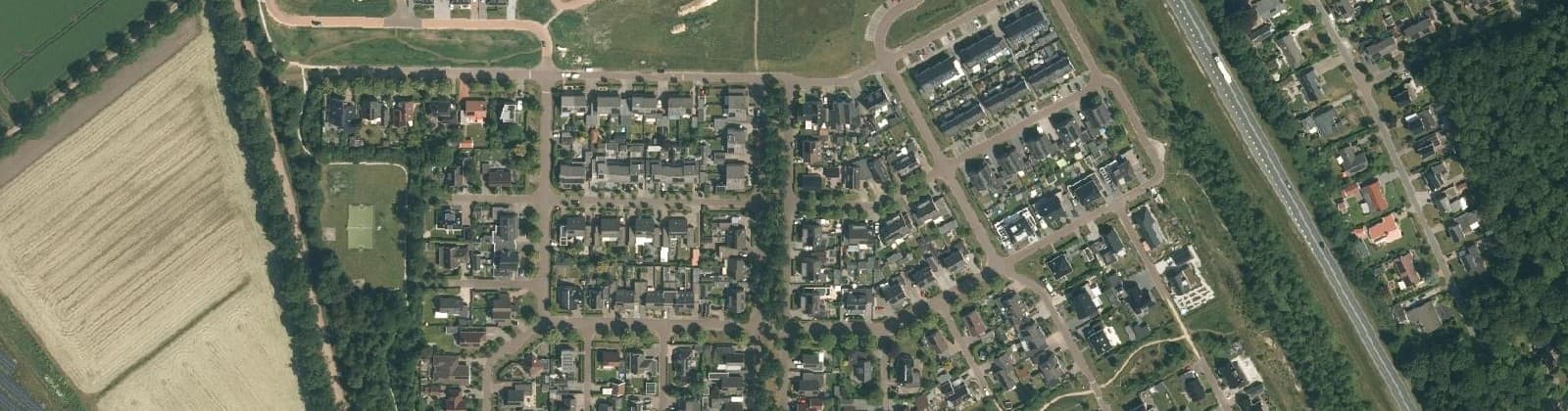Luchtfoto van Daalkampen