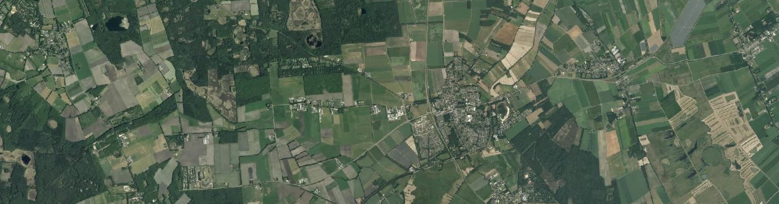 Luchtfoto van Borger Buitengebied