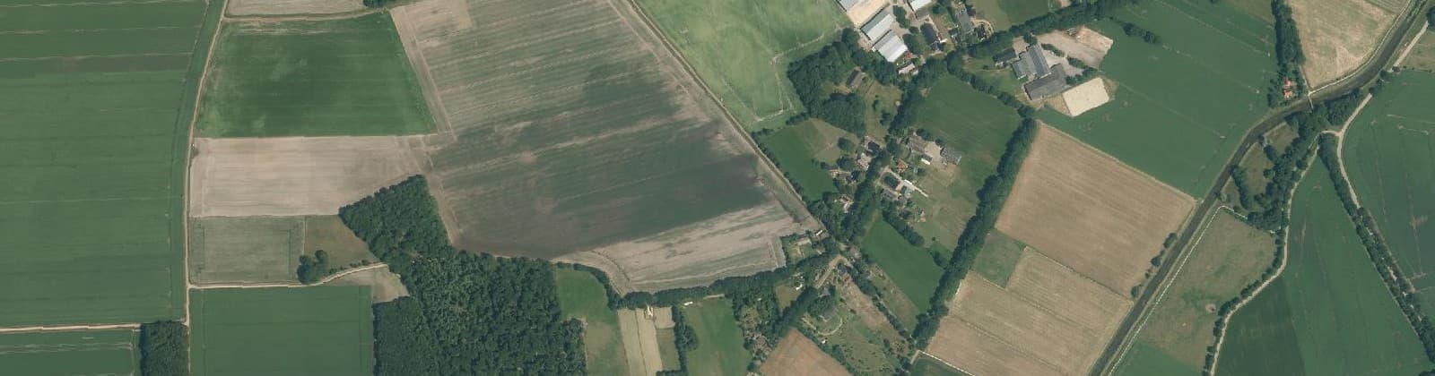 Luchtfoto van Bronneger