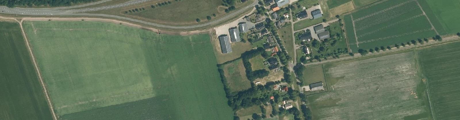 Luchtfoto van Buinen