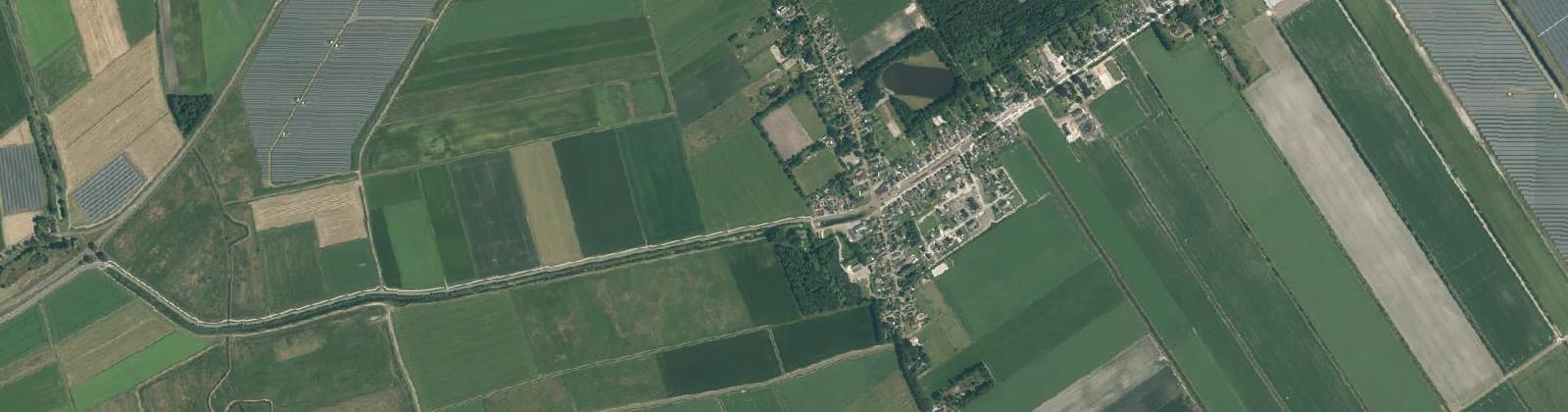 Luchtfoto van Buinerveen Buitengebied