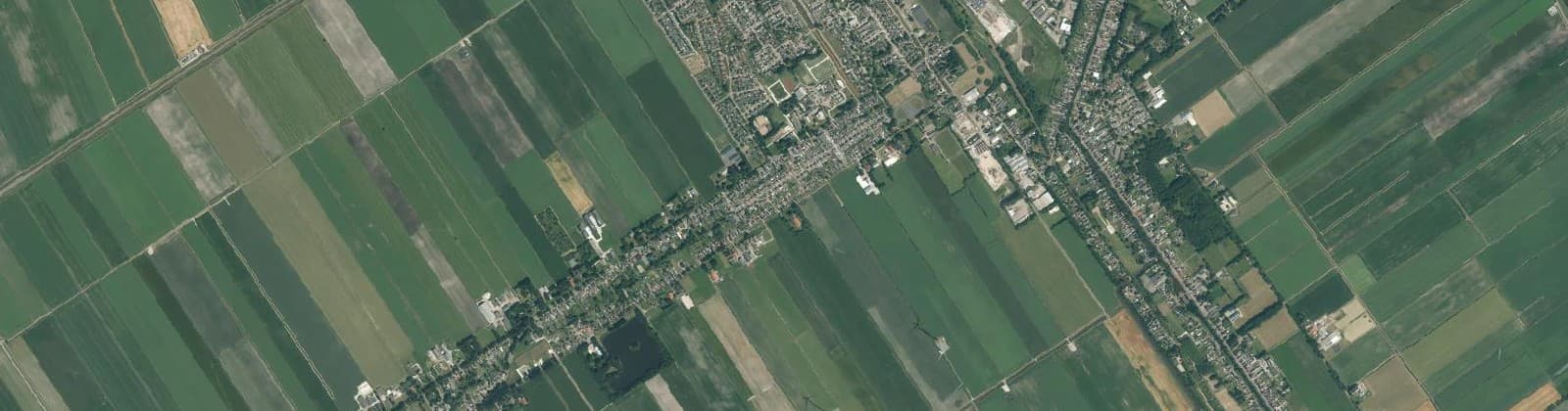 Luchtfoto van Nieuw-Buinen Oost