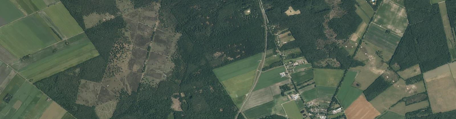 Luchtfoto van Odoorn Buitengebied