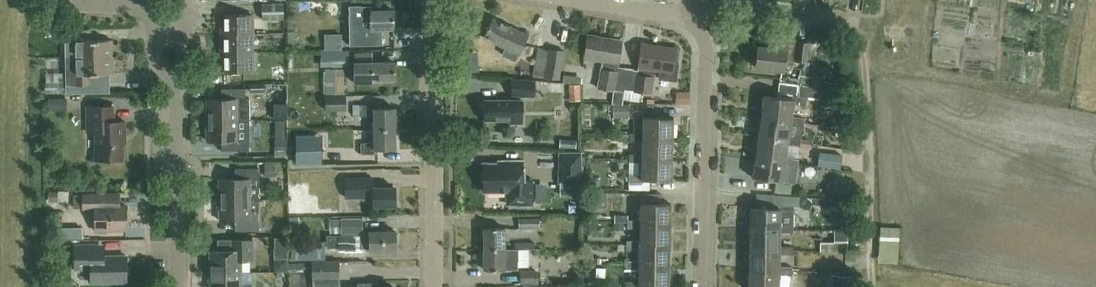 Luchtfoto van Veeningen