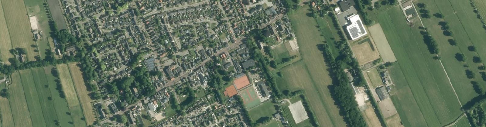 Luchtfoto van Ruinerwold