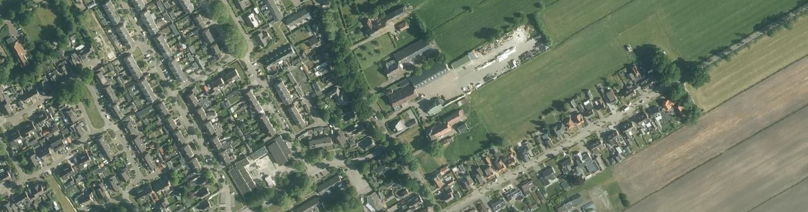 Luchtfoto van Koekange