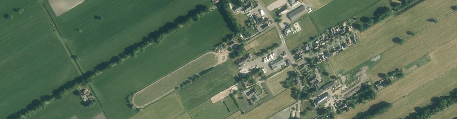 Luchtfoto van Koekange Noord