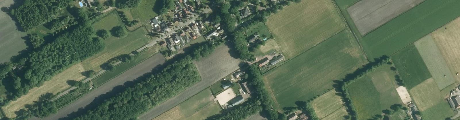 Luchtfoto van Koekangerveld