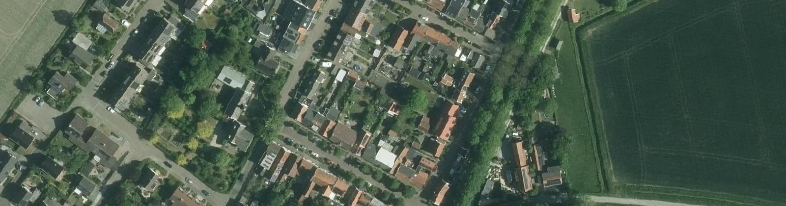 Luchtfoto van Kats