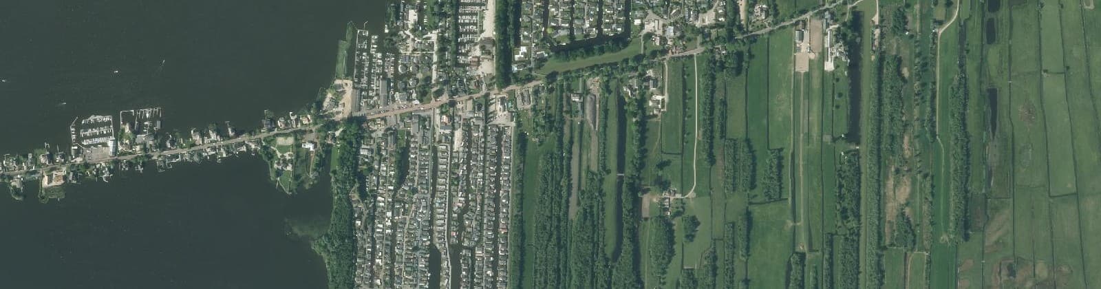 Luchtfoto van Boomhoek
