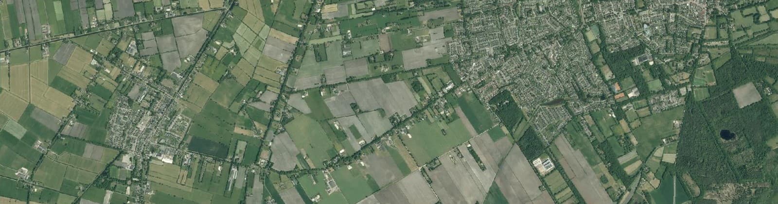 Luchtfoto van Nieuw-Roden