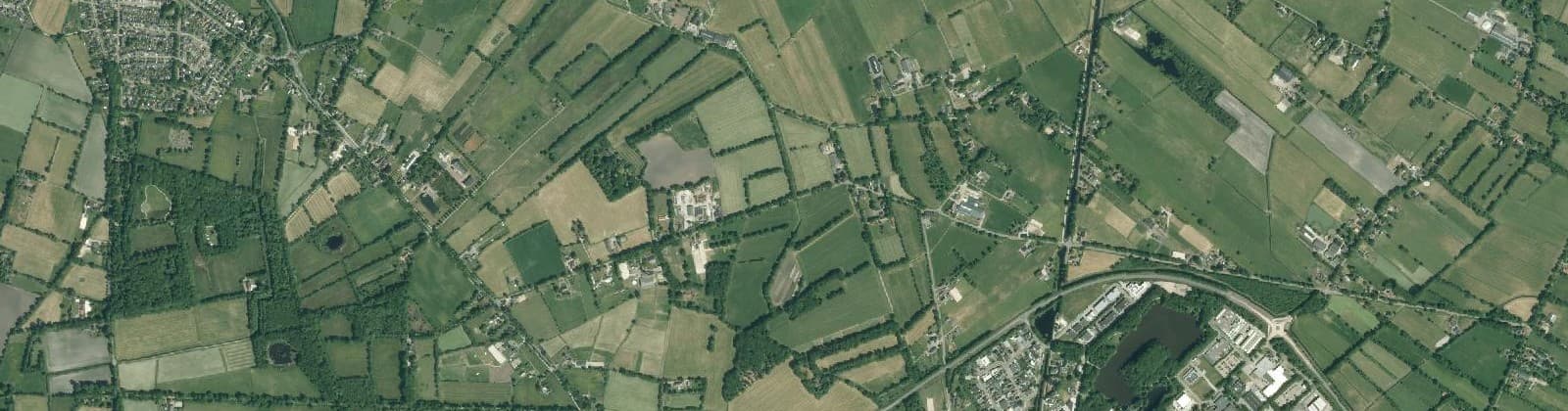 Luchtfoto van Leutingewolde